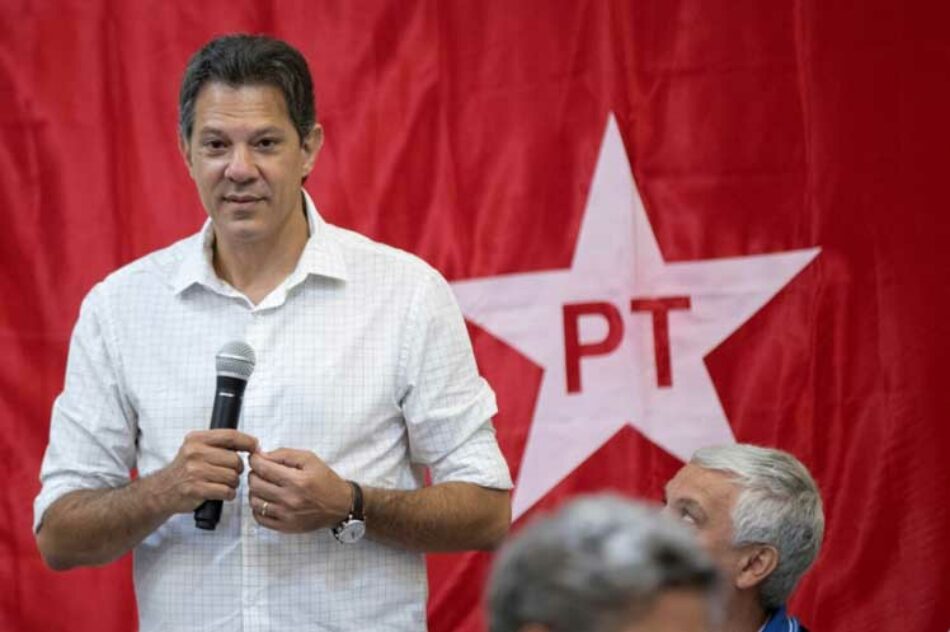 Reclamos de votos para Haddad (PT) se multiplican en Brasil