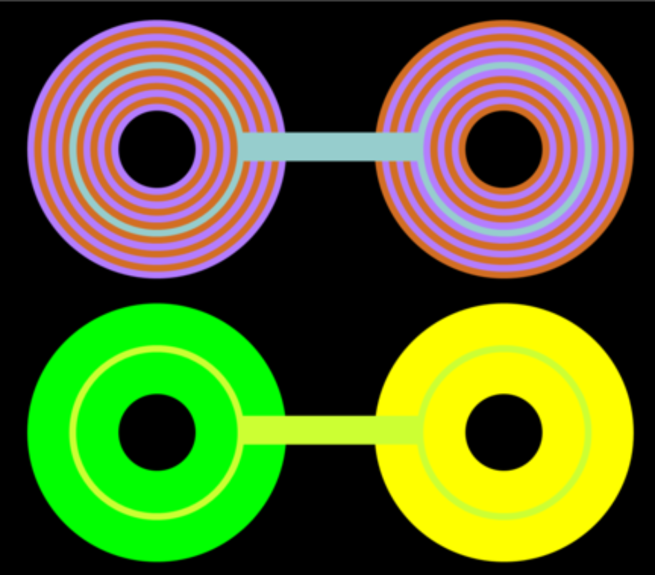 La percepción de los colores cambia según los que haya alrededor