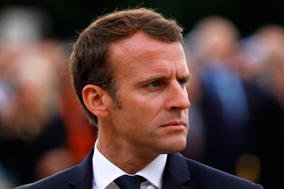 Franceses se movilizan contra política neoliberal del gobierno de Macron