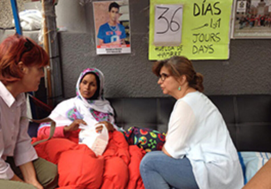 Paloma López pide explicaciones a Mogherini por la falta de respuesta de la UE a las “torturas y violación de derechos” a las que Marruecos somete a los presos saharauis de Gdeim Izik