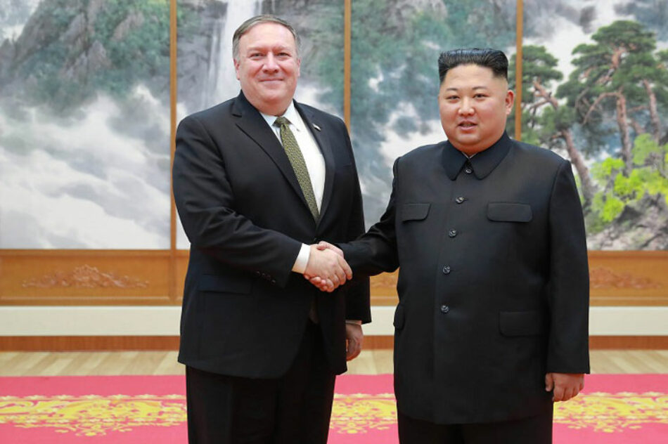 RPDC difunde detalles del encuentro entre Kim Jong-un y Mike Pompeo