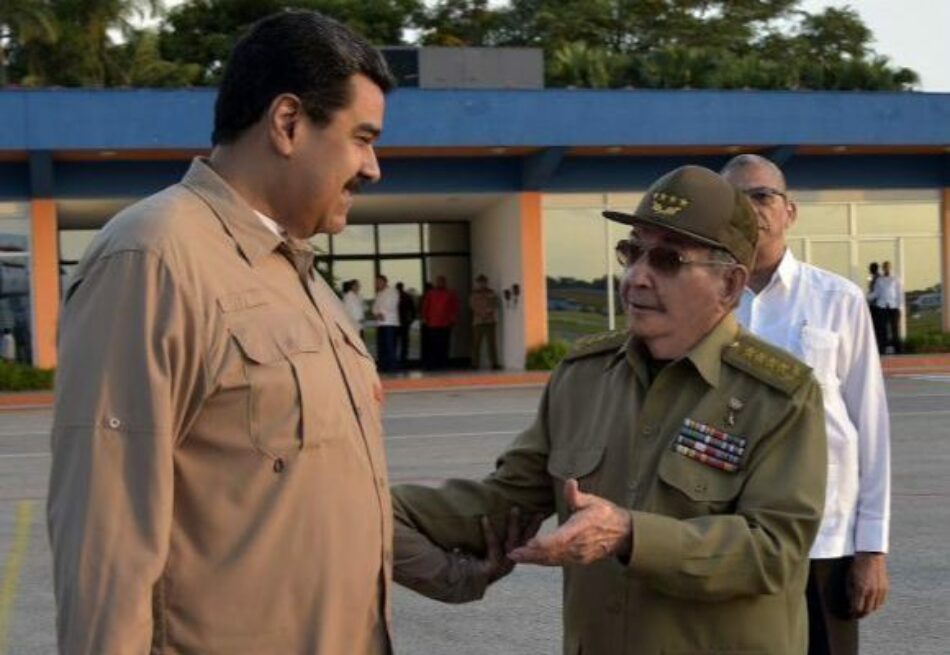 Raúl Castro se entrevistó con Nicolás Maduro en La Habana