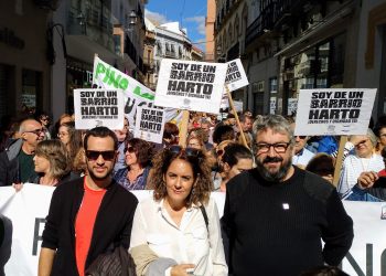 González Rojas: “La manifestación por unos barrios dignos muestra la incapacidad de Espadas para dar respuesta a los problemas de la mayoría social”