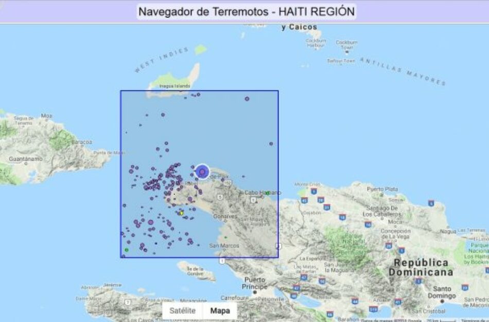 Continúan las réplicas sísmicas en el norte de Haití