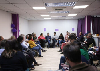 Podemos Madrid reúne a los 30 círculos de la ciudad en Usera