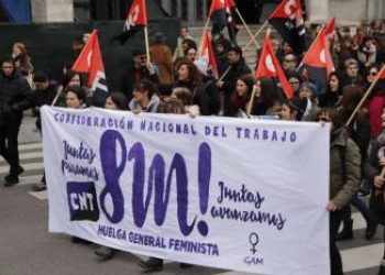 CNT celebra la decisión del movimiento feminista de convocar huelga general de 24 horas el 8 de marzo de 2019