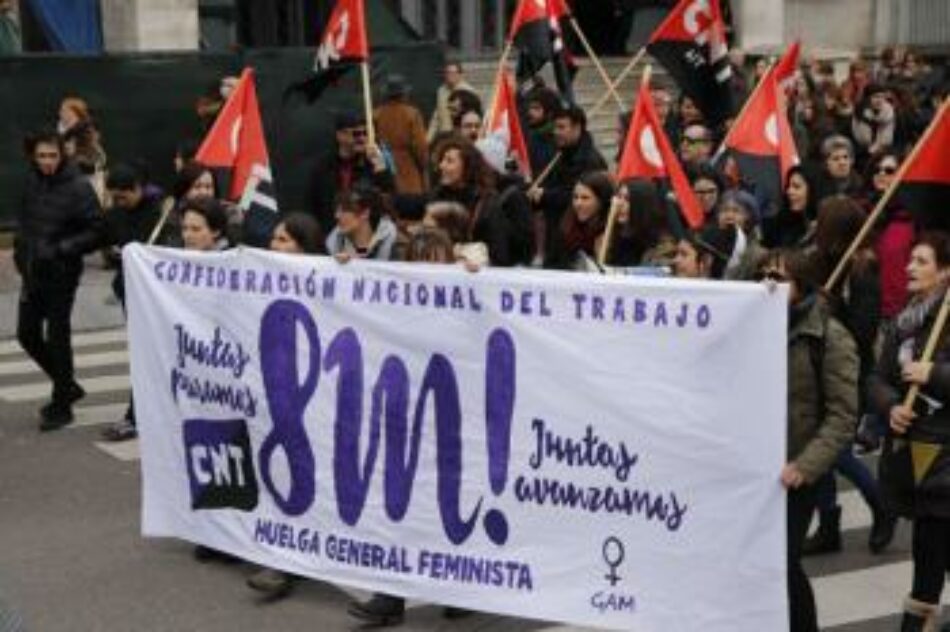 CNT celebra la decisión del movimiento feminista de convocar huelga general de 24 horas el 8 de marzo de 2019