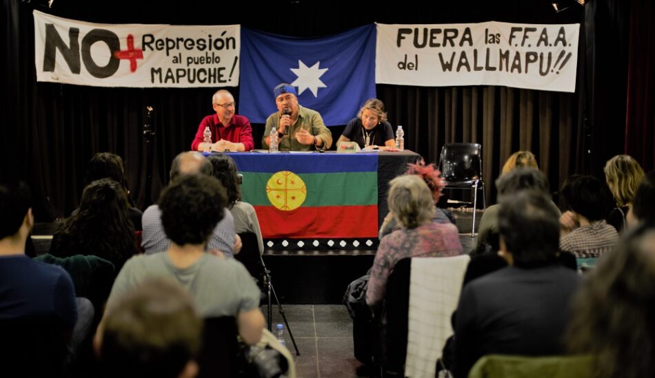 Héctor Llaitul en Madrid: crónica de la palabra de un weychafe en la capital del Reino