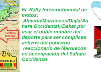 La Coordinadora Sindical Canaria de Apoyo al Pueblo Saharaui (COSCAPS) y la Comunidad Saharaui en Gran Canaria (AISOC) rechazan el Rallye de Motos Almería/Marruecos/Dajla (Sahara Occidental) /Dakar
