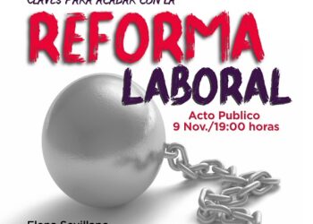 Acto público en Podemos Alcalá: «Claves para acabar con la Reforma Laboral»