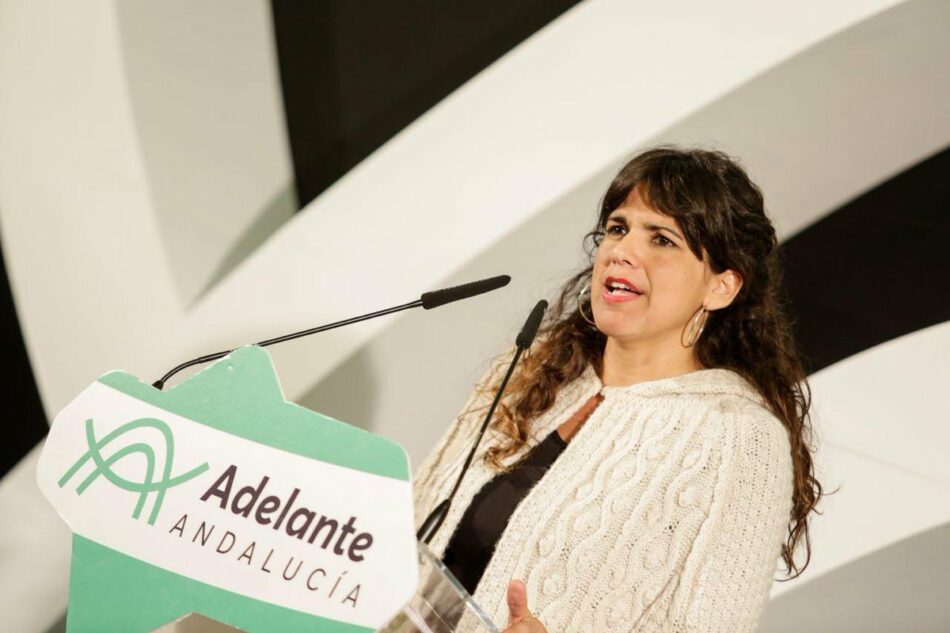 Adelante Andalucía se compromete a equiparar las pensiones no contributivas al IPREM frente a la subida de 35 céntimos al mes anunciada por el Gobierno de Díaz