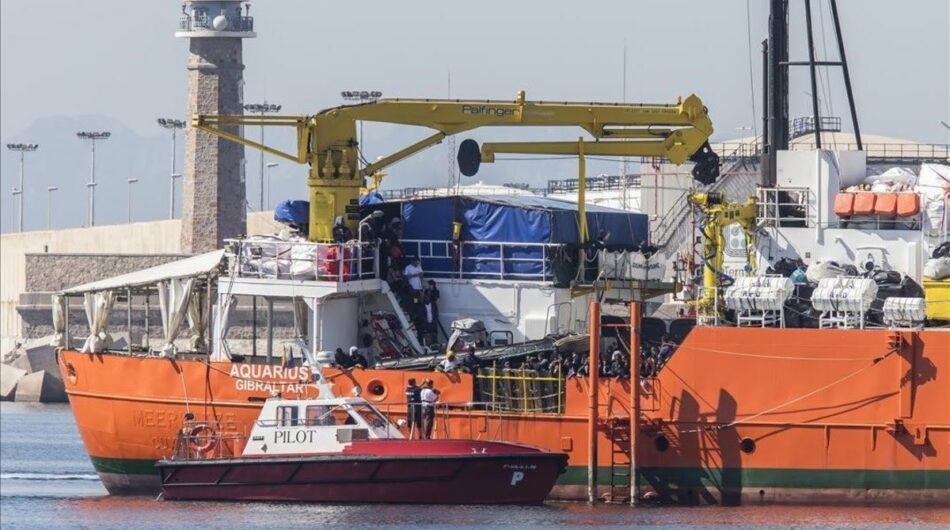 Despedidos los trabajadores que acogieron al barco Aquarius