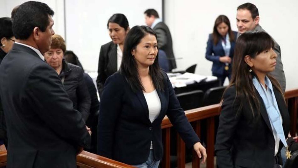 El tribunal peruano dicta prisión preventiva contra Keiko Fujimori