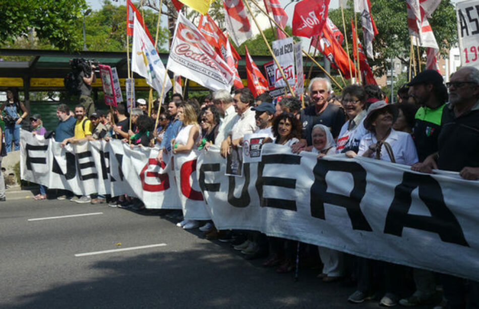 Protestas masivas en Argentina en el marco de la celebración de la reunión del G-20