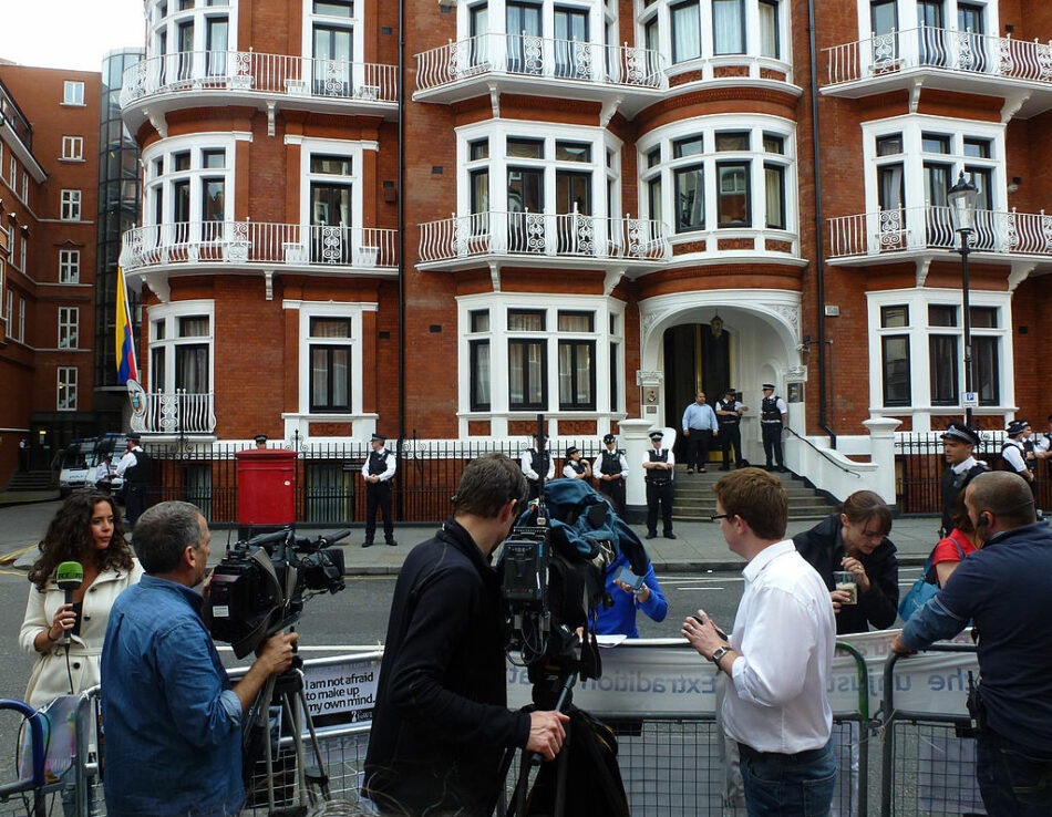Naciones Unidas aboga porque Assange salga de embajada de Ecuador en Londres sin ser detenido