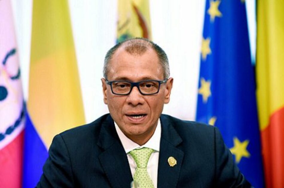 Carta del ex vicepresidente Jorge Glas