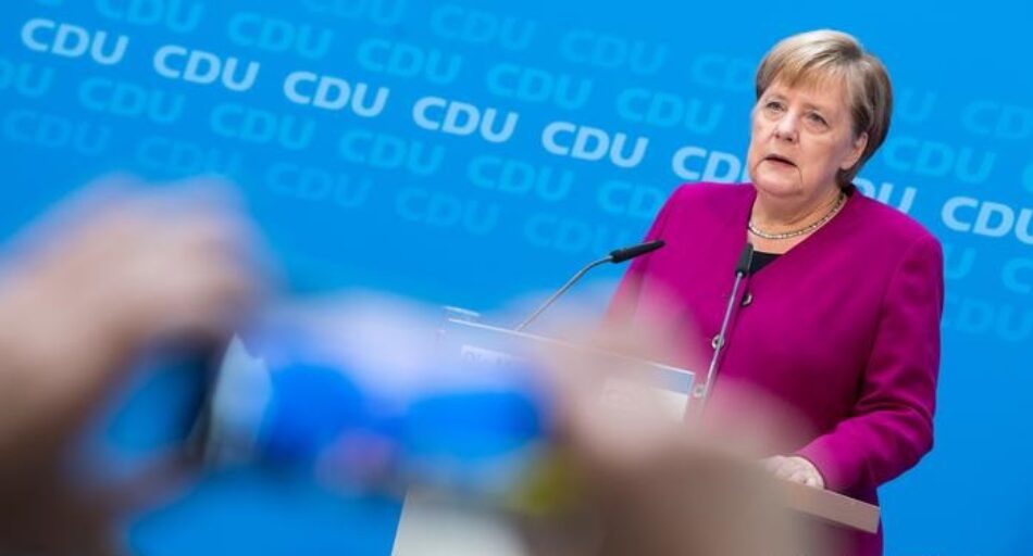 Merkel abandona el liderazgo de la CDU tras 18 de liderazgo de la organización y protagonismo en Europa