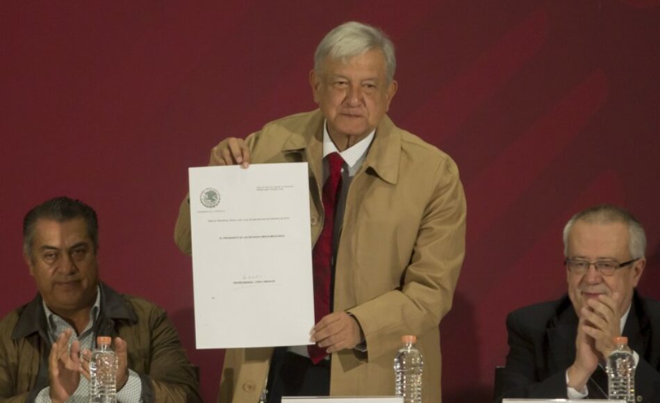 AMLO presenta plan económico para zona de frontera en México