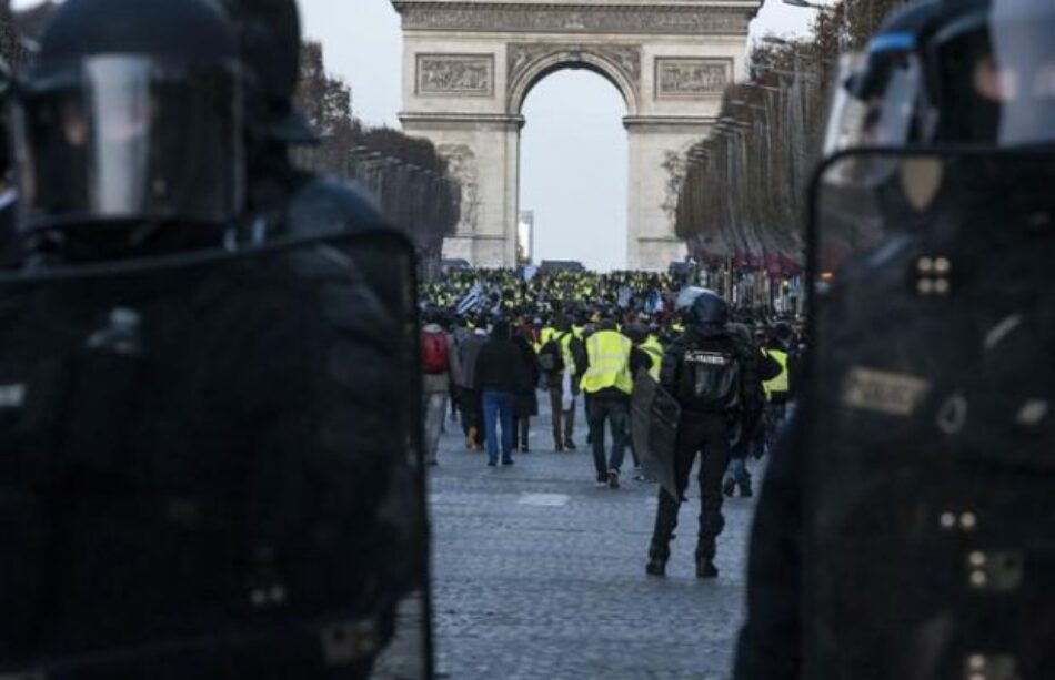 Francia. Una nueva jornada de manifestaciones de los ‘chalecos amarillos’ bajo el lema ‘Todos al Eliseo’, en imágenes