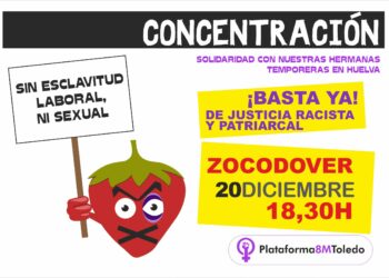 La Plataforma 8M Toledo convoca una concentración en la Plaza de Zocodover de Toledo