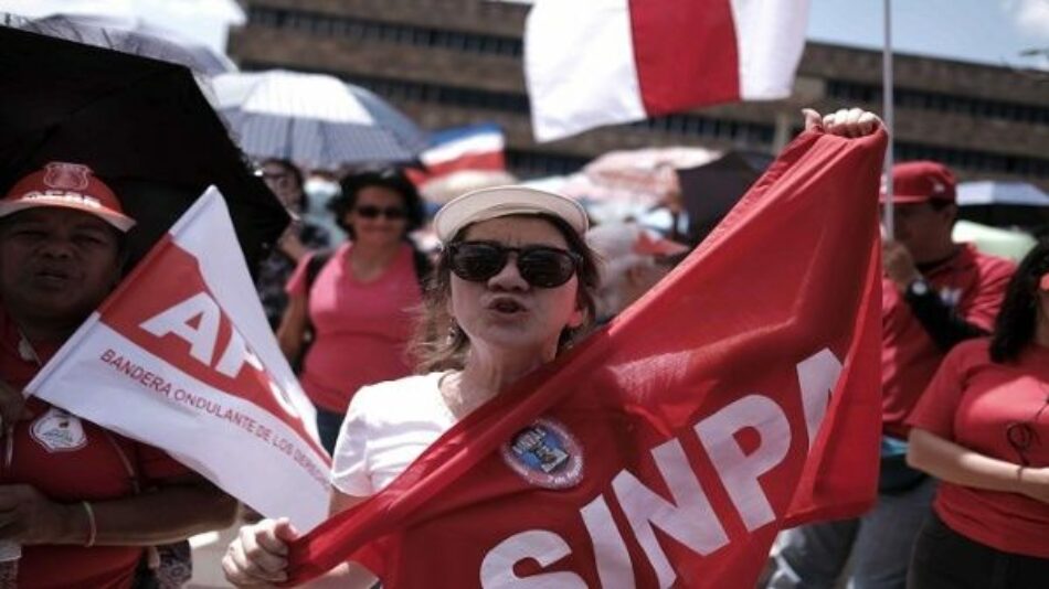 Concluye la huelga de empleados públicos en Costa Rica