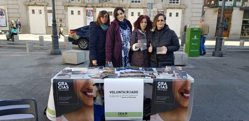 Las personas refugiadas envían postales a la sociedad española agradeciendo su acogida