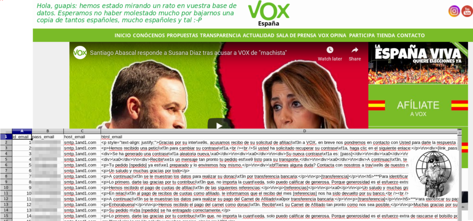 Anonymous ‘hackea’ la web del partido de extrema derecha español Vox: «estábamos en vuestras alcantarillas hace tiempo»