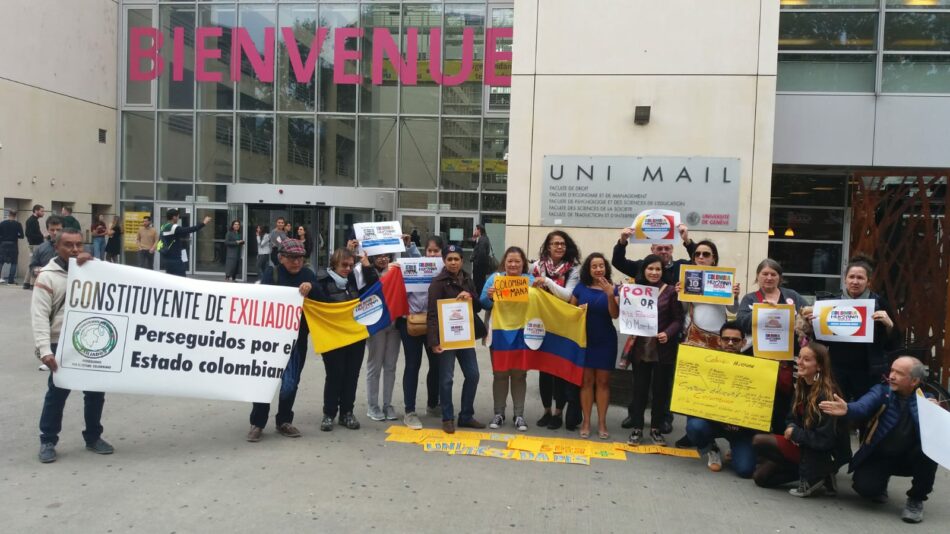 En Europa: Solidarios con las lucha sindical, estudiantil y social en Colombia