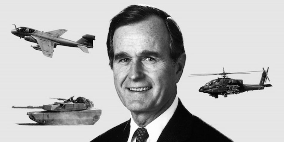 George H.W. Bush (1924-2018): un criminal de guerra estadounidense