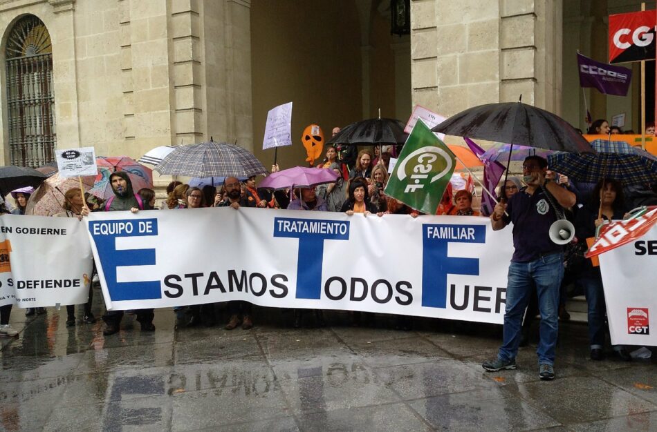 IU Sevilla exige garantías de continuidad del Programa de Tratamiento a Familias con Menores