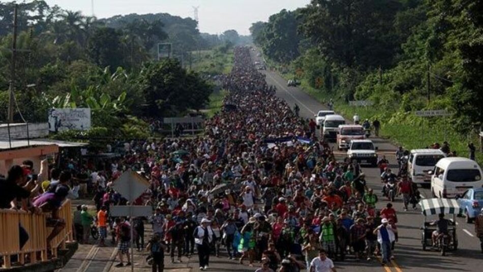 Hondureños organizan nueva caravana hacia EE.UU.