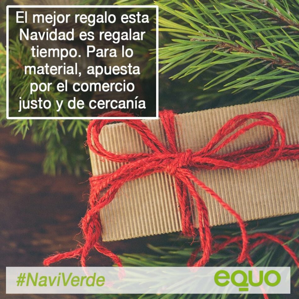 EQUO apuesta por unas Navidades sostenibles