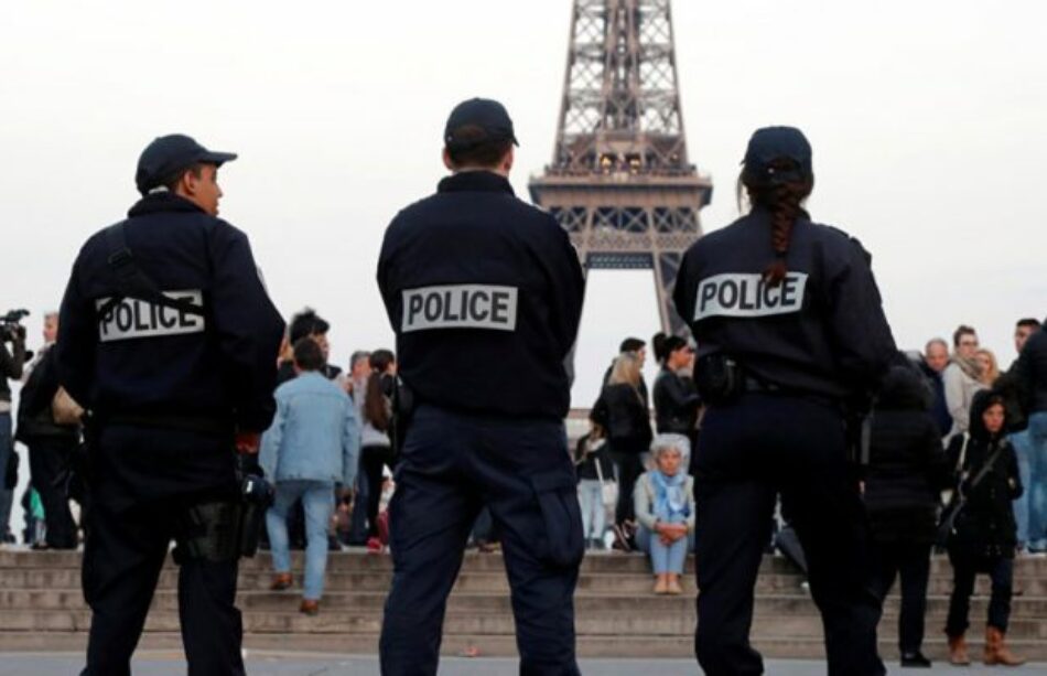 Protesta policial en París por los presupuestos de 2019