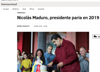 Diario El Mundo de España arrecia su ofensiva mediática para «blanquear» hostilidad contra Venezuela
