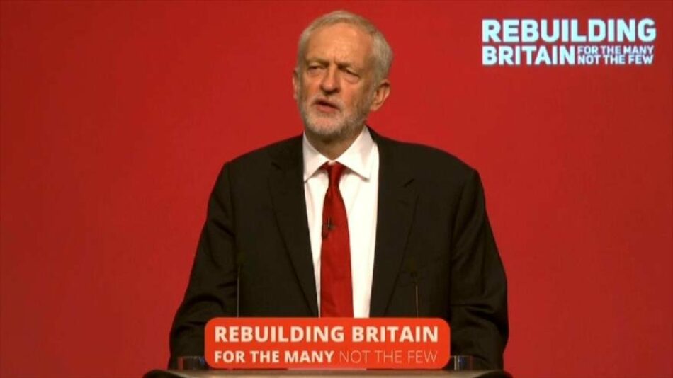 El líder de los Laboristas, Jeremy Corbyn, exige elecciones generales en el Reino Unido por impasse del Brexit