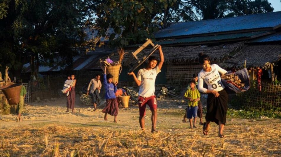 Escalada de violencia en Rajine deja 4500 desplazados Rohingya
