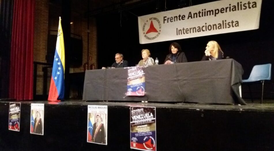 El FAI celebró acto de apoyo a la Revolución Bolivariana