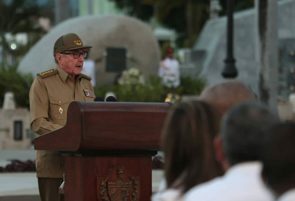 Discurso pronunciado por Raúl Castro Ruz: ¡Viva por siempre la Revolución Cubana!