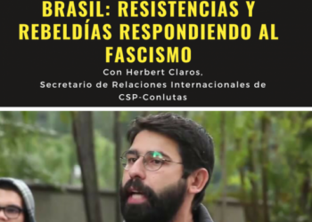 La Red Sindical Internacional celebra una charla-debate para concienciar sobre la creación de resistencias antifascistas