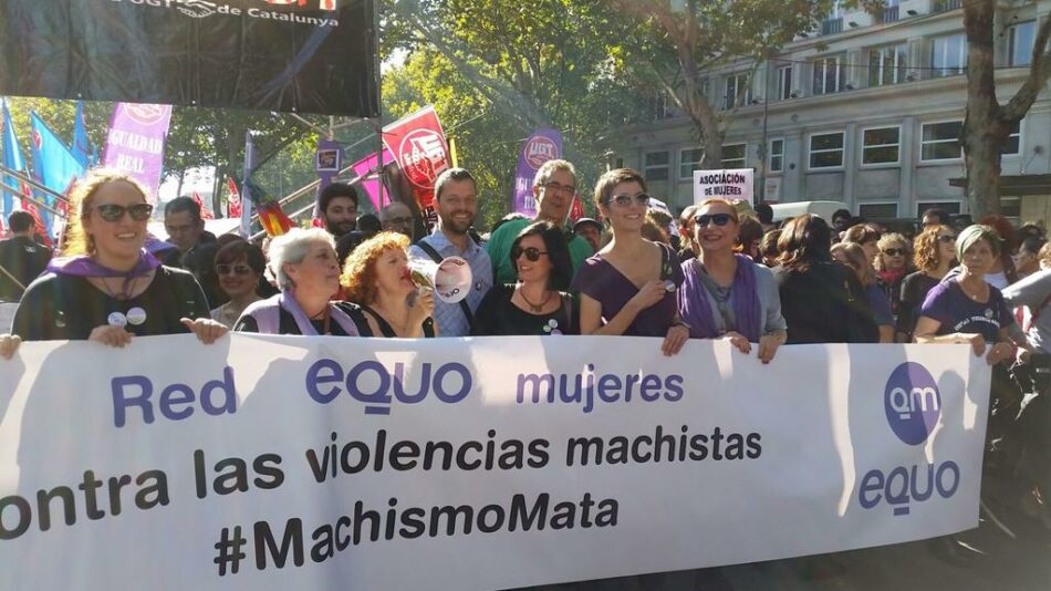 EQUO reclama a PP y C’s no despreciar la vida y seguridad de las mujeres por el acuerdo con VOX