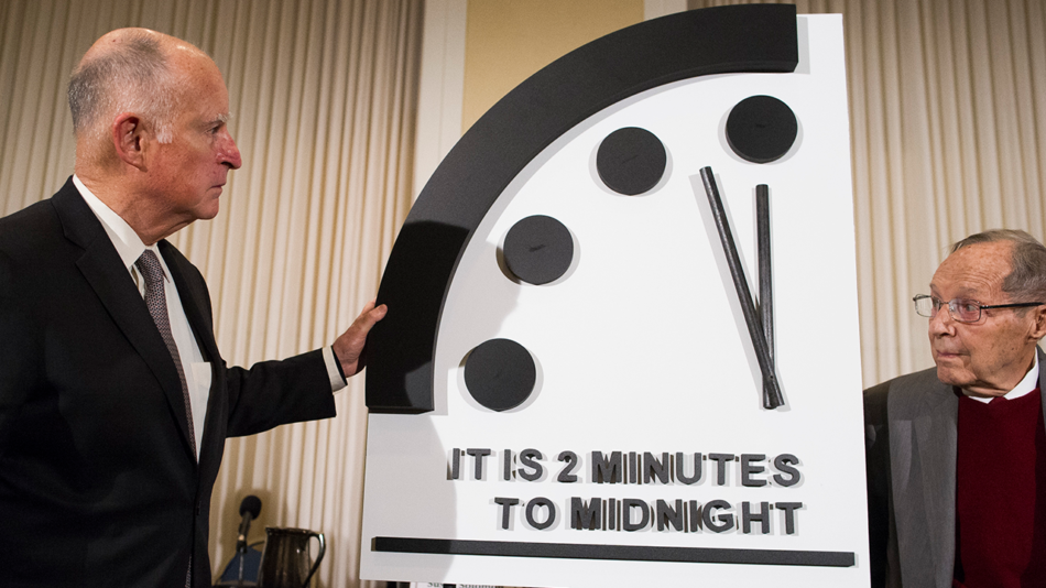 El «reloj del fin del mundo» marca que faltan 2 minutos para la medianoche