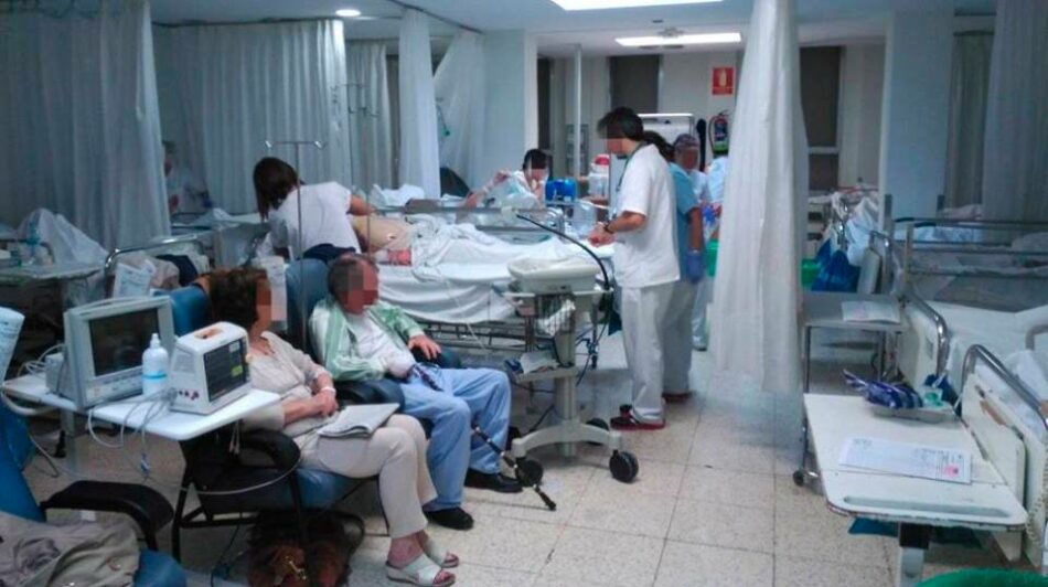 La Urgencia del Hospital de Vallecas, al límite