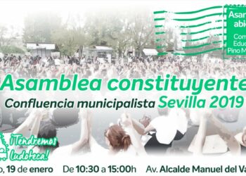 Asamblea constituyente este sábado para empezar a construir una candidatura municipalista del cambio en Sevilla