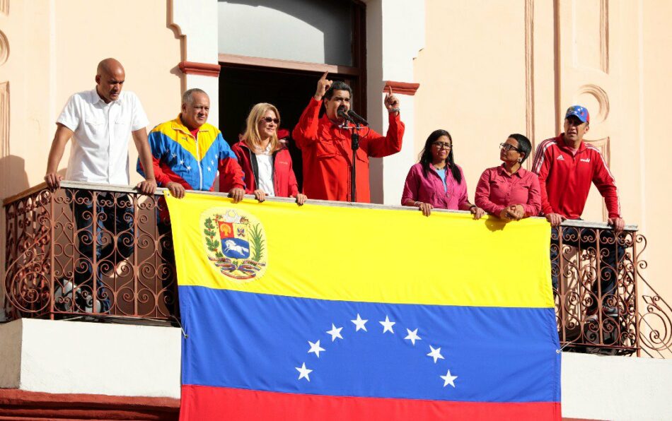 Izquierda Unida rechaza el nuevo intento de golpe de Estado en Venezuela y llama a respetar el orden democrático