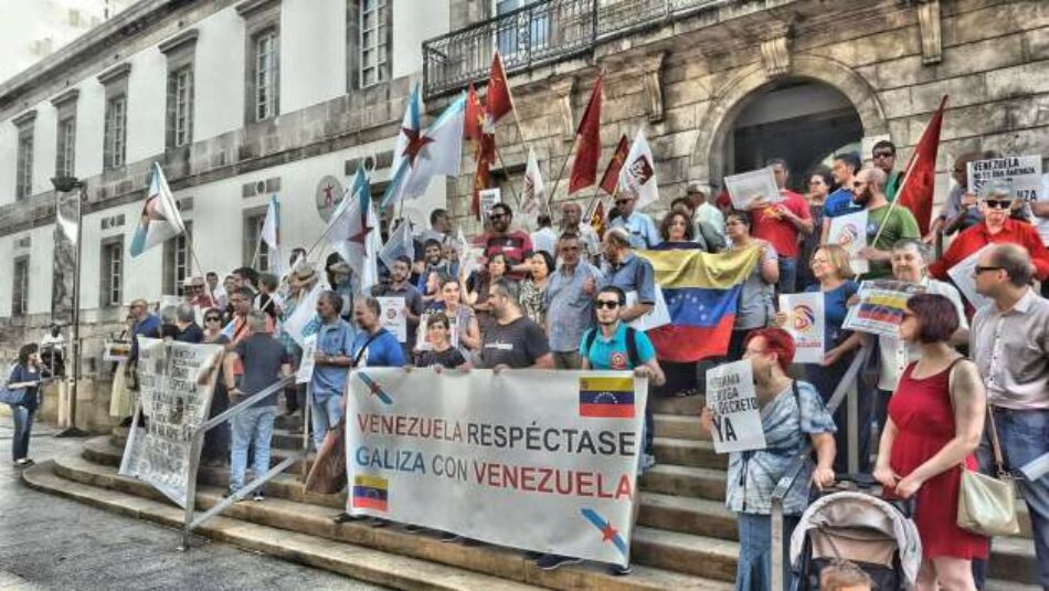 Intelectuales y artistas de Galicia protestan contra la manipulación sistemática de la información sobre Venezuela