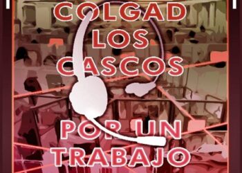 La juventud comunista en Salamanca presenta su campaña ante las condiciones laborales de las teleoperadoras