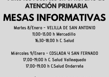 Las asociaciones del Henares recogen firmas contra el recorte horario en Atención Primaria