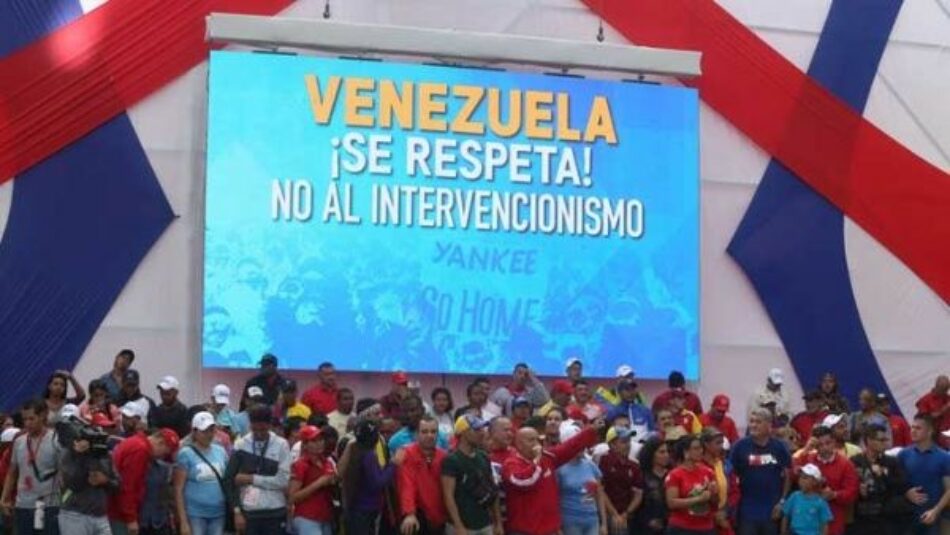 Red de intelectuales llama a respetar la soberanía de Venezuela