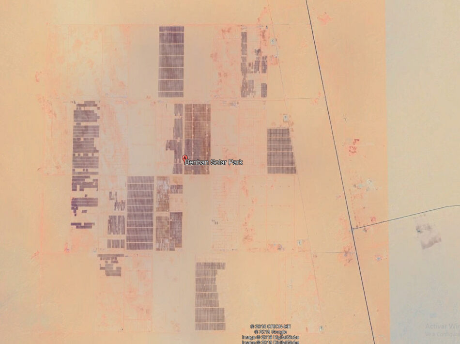 Egipto cuenta con la mayor planta solar del mundo en la región oriental del desierto del Sahara