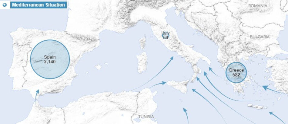 ACNUR manifiesta su consternación ante las noticias de muertes de refugiados y migrantes en el mar Mediterráneo